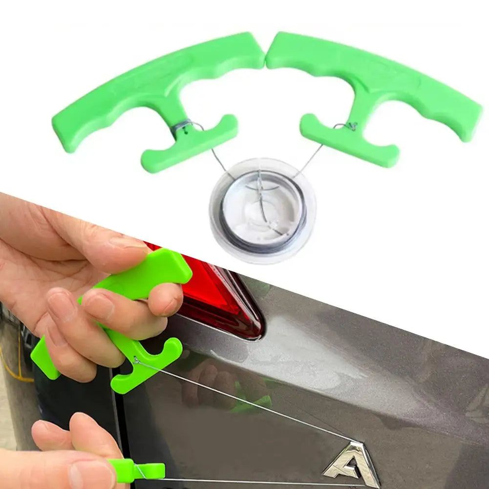 Car Emblem Remover Useful Ergonomic Portable Logo Remove Kit Sticker Remover Tool Labor-Saving Auto Sticker Remover Peaceful Pleasures Health and Wellness