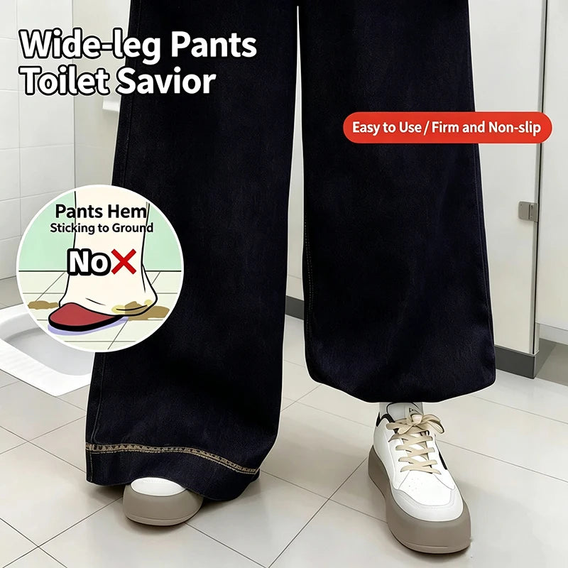 2 Invisible Leg Shortening Straps Adjustable No-sew Hidden Non-slip