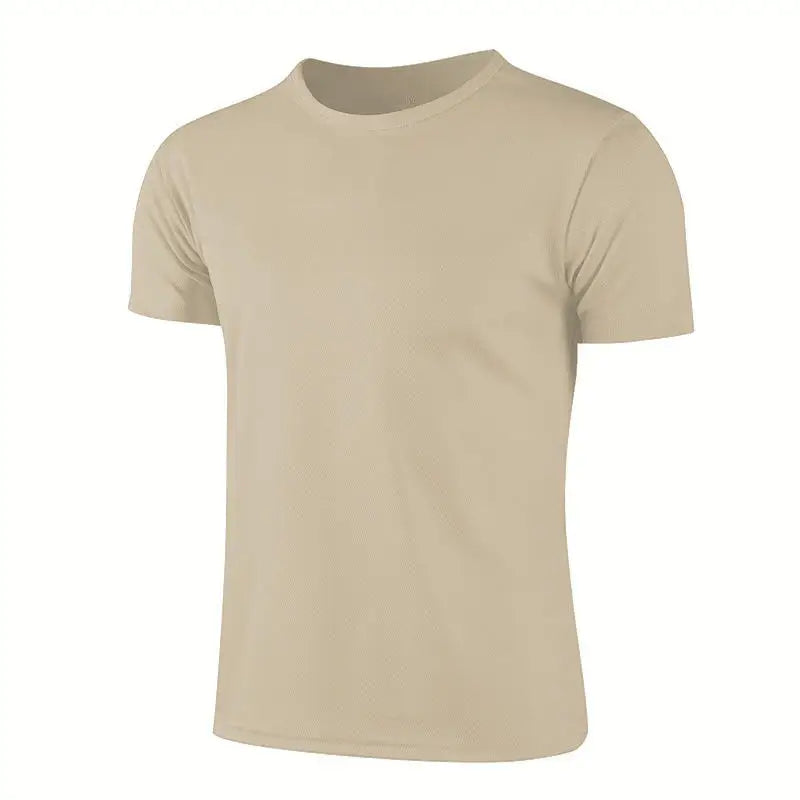 Quick Dry Crew Neck Short Sleeve T Shirt Breathable Performance Tee for Work Team Uniform and Casual Wear for Women Men Peaceful Pleasures Health and Wellness