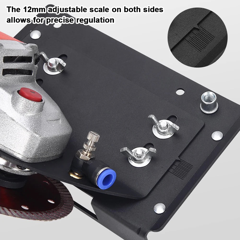 100-Type Angle Grinder Stand Universal Chamfering Tool 45° Tile Chamferer Tiling Cutting Bracket for Tile Stone Wood Marble Peaceful Pleasures Health and Wellness