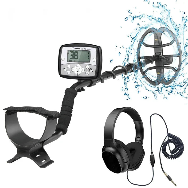 TC-800 Metal Detector Professional High sensitivity Gold Detector Treasure With Single frequency technology Peaceful Pleasures Health and Wellness With headset