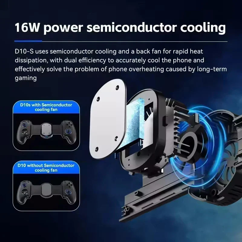 AyeBeau D11 Bluetooth Gamepad – Switch PS4 iOS Android Hall Kit