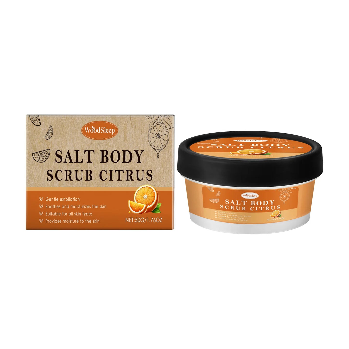 Antioxidant Body Scrub – Exfoliates, Firms & Nourishes Skin Body Scrub Peaceful Pleasures Health and Wellness Citrus Flavor