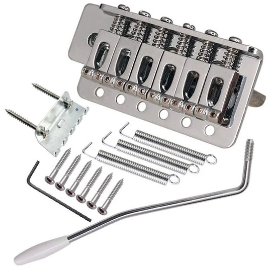 6 Strings Guitar Bridge Saddle Tailpiece Strat SQ ST Electric Tremolo Peaceful Pleasures Health and Wellness