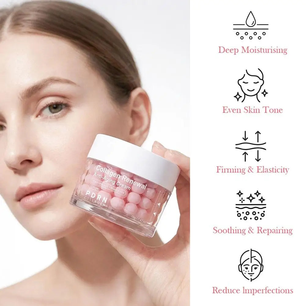 Salmon Collagen Capsule Face Cream – Moisturizing & Firming
