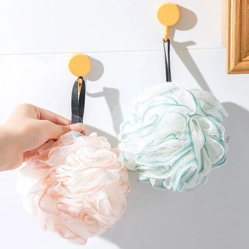 Lace Bath Balls High-end Body Cleaning Tool New Non-scattering Super Soft Bath Flower Scrubbing Bath Balls Bathroom Accessories Peaceful Pleasures Health and Wellness