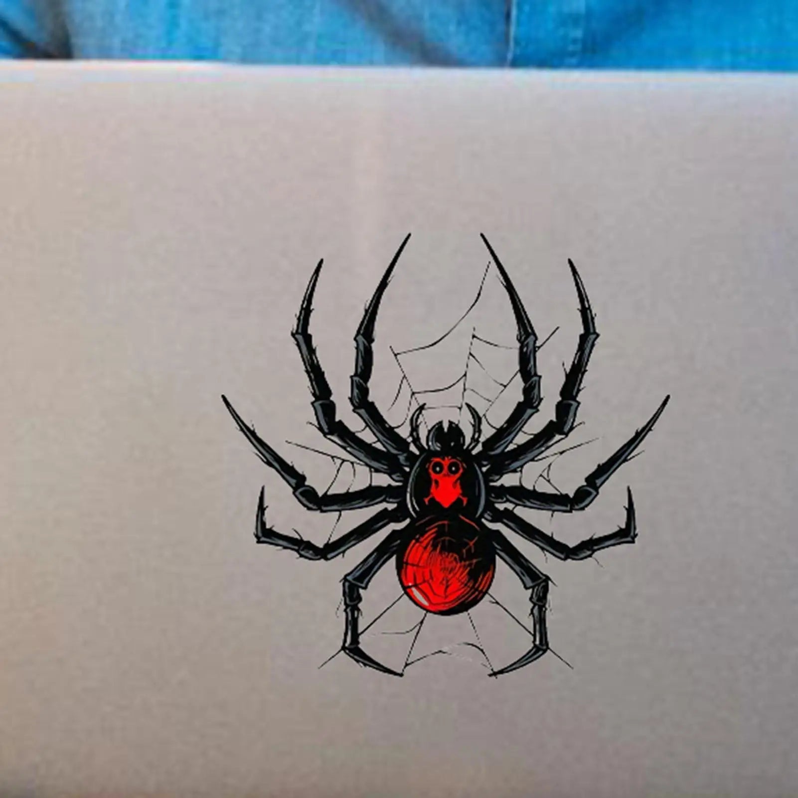 3D Spider Vinyl Decal Sticker for Car & Motorcycle | Gothic Vinyl Car Decal Peaceful Pleasures Health and Wellness