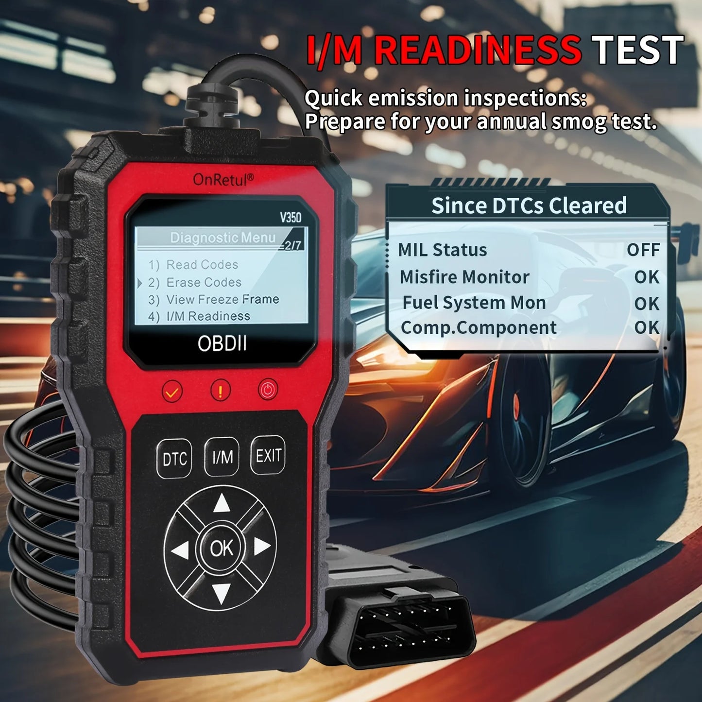 OBD2 Scanner V350 – Handheld Car Diagnostic Tool & DTC Reader Peaceful Pleasures Health and Wellness