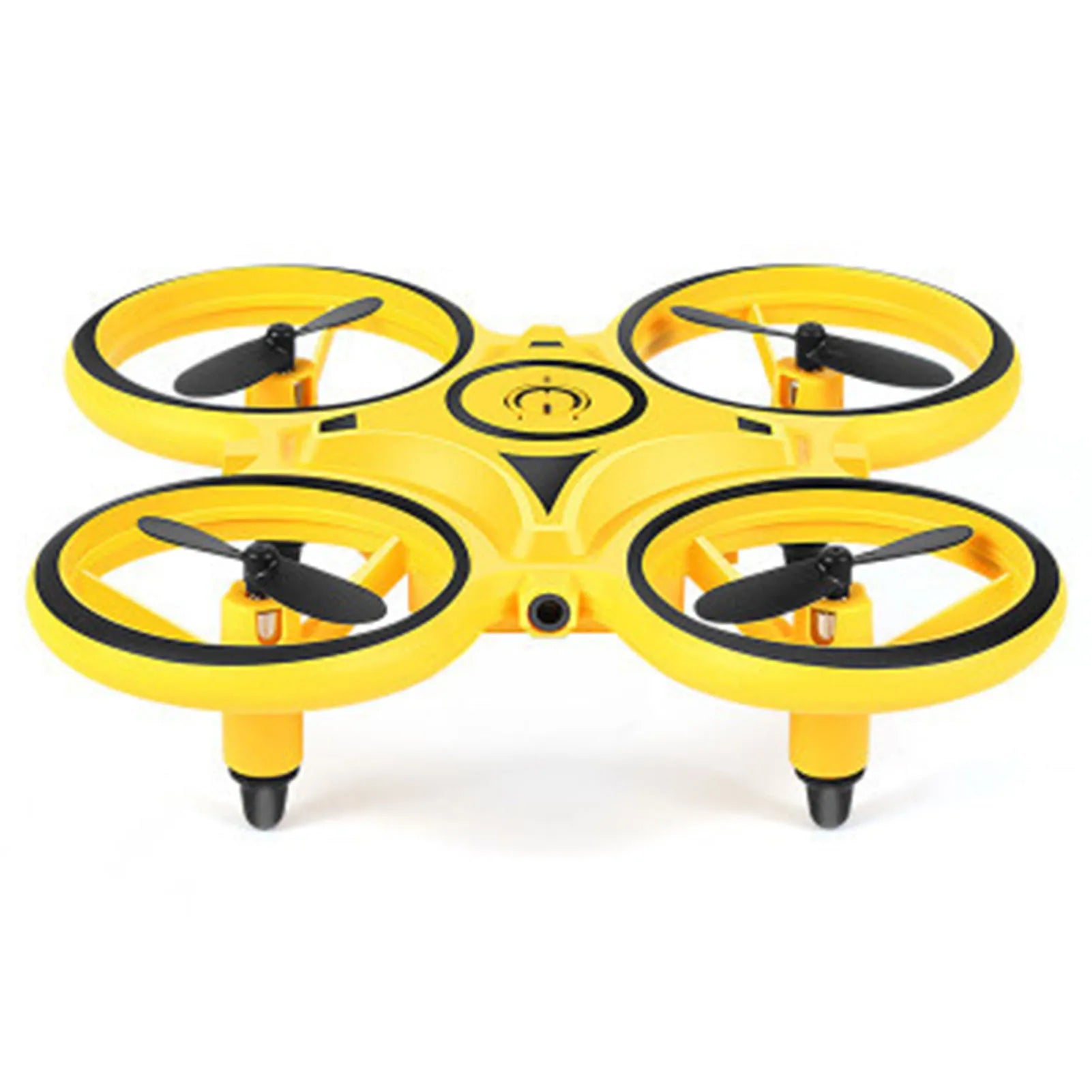 Electric Gesture Control Drone Toy with Light Smart RC Electric Flying Drone With LED Outdoor Toys for Kid Boys Girls Toy Gift Peaceful Pleasures Health and Wellness Yellow