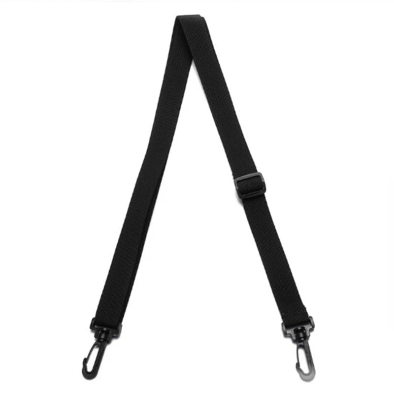 Adjustable Shoulder Strap Detachable Belt Bag Camera Case Luggage Durable Black Strap withCarabiner DIY Carry Handle Replacement Peaceful Pleasures Health and Wellness