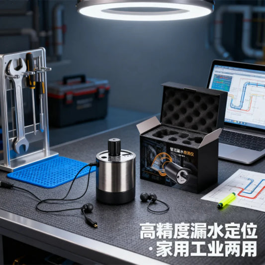 Water Leak Sound Detector for Pipelines – Compact ABS Leak Detection Tool Peaceful Pleasures Health and Wellness
