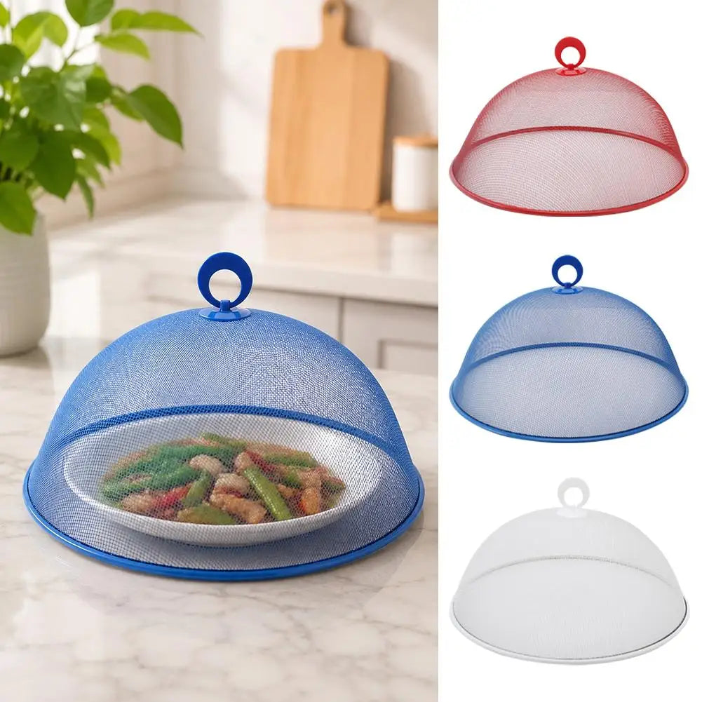 Iron Wire Mesh Food Cover – Anti-Fly Dome for Picnic & BBQ