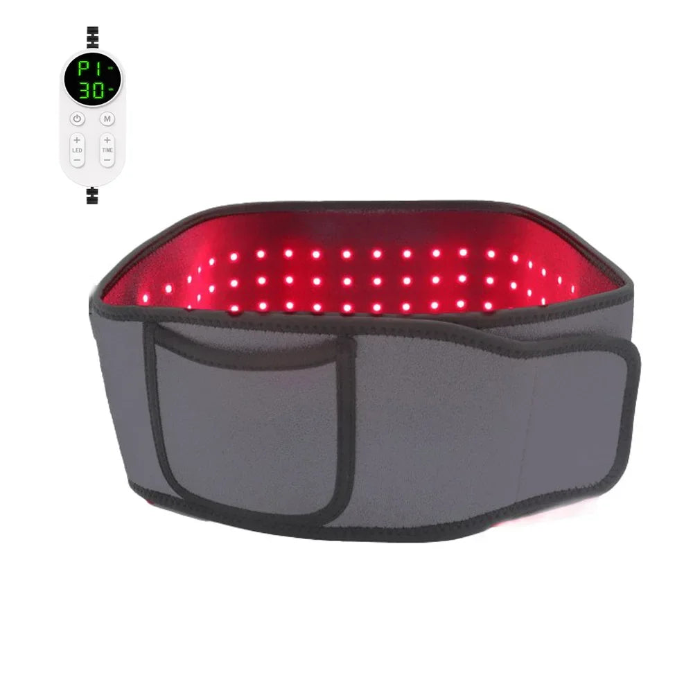 VamsLuna Red Light Therapy Belt – Infrared LED Back Pain Relief