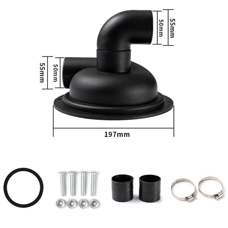 Cyclone Dust Collector Cover for DIY Woodworking Vacuum Filter