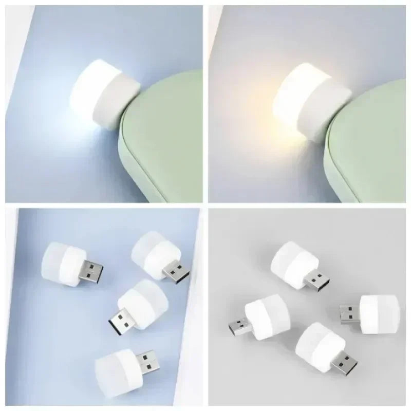 LED Table Lamp Lights Room Plug Usb Light Night Mini Book Reading Decorating Items Warm White Eye Protections Wholesale Bedroom Peaceful Pleasures Health and Wellness