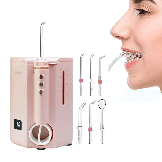Nicefeel FC2520 Water Flosser Oral Irrigator | 600ml, 3 Modes Electric Water Flosser Peaceful Pleasures Health and Wellness