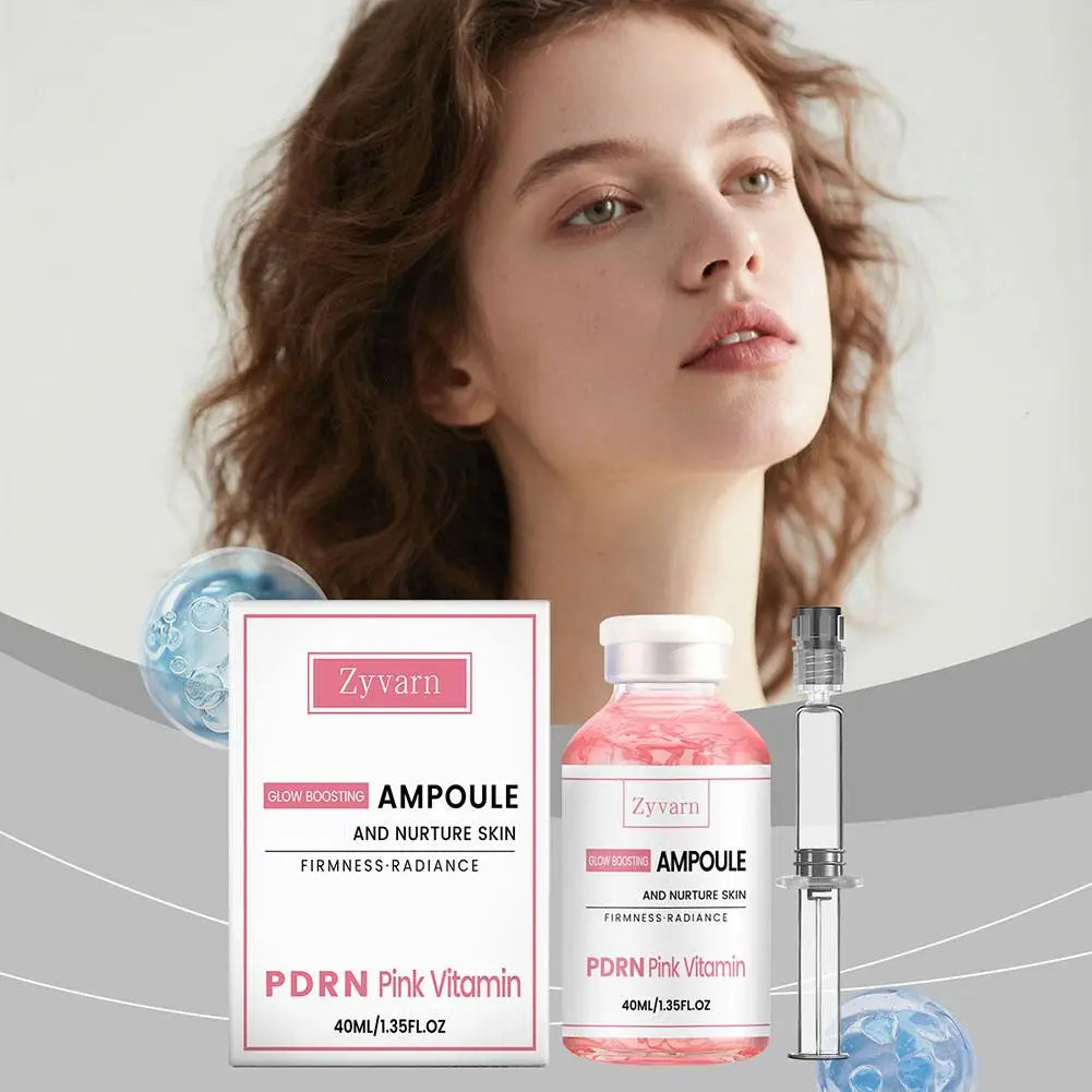 PDRN Pink Vitamin Glow Boosting Facial Serum Ampoule 40ml