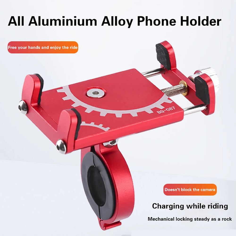 Adjustable Mobile Phone Holder Handlebar Clip Stand GPS Mount Bracket Rack Electric Scooter Accessories for Xiaomi iPhone Peaceful Pleasures Health and Wellness