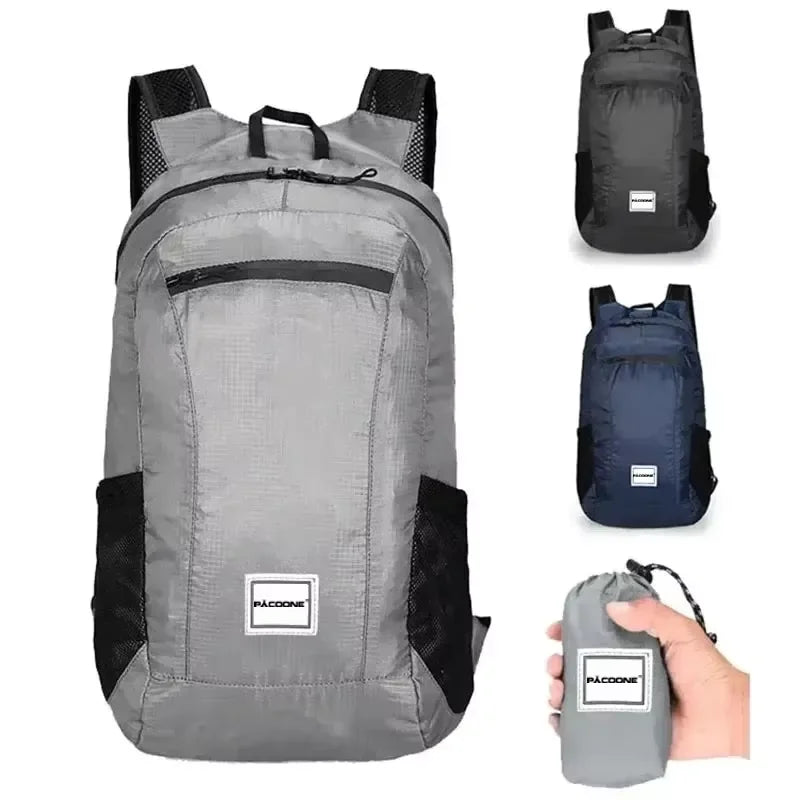 Ultra-Thin Foldable Waterproof Backpack – Packable & Lightweight