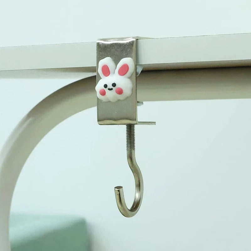 Adjustable Desk Hook | Removable Handbag Clip Table Hanger