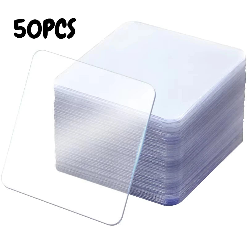 Super Strong Double-Sided Nano Tape – Transparent 6x6cm Patches