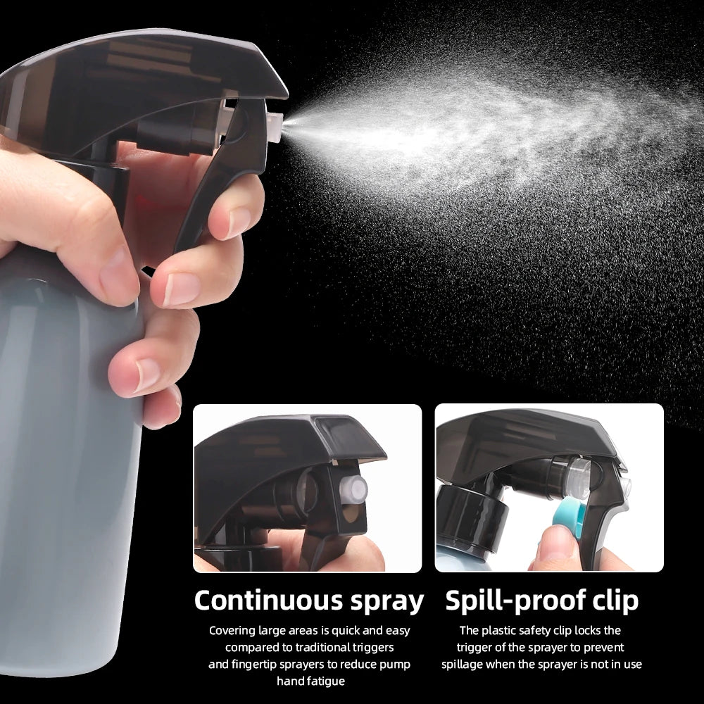 Hairdressing Plastic Refillable Fine Mist Water Sprayer With Ball Bearing Barbershop Home Spray Bottle Peaceful Pleasures Health and Wellness