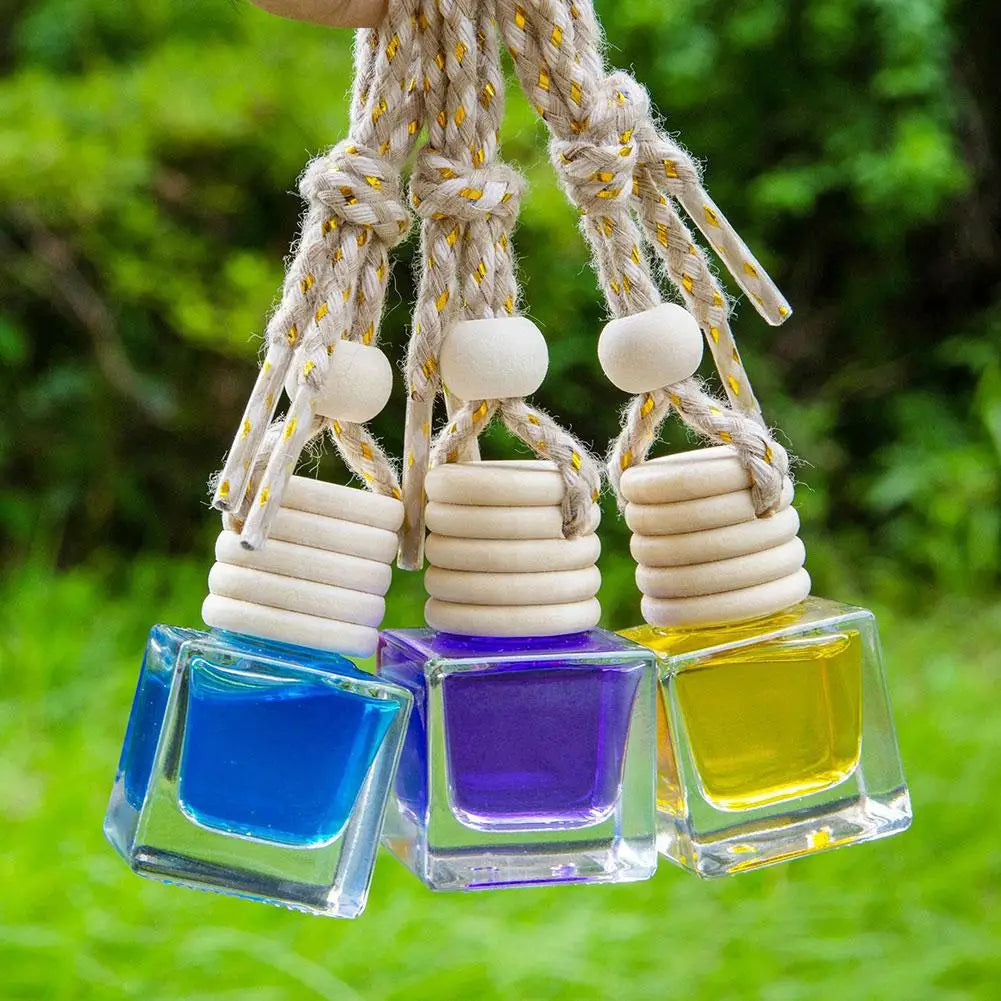 Square car fragrance car interior accessories, perfume pendant car supplies, fresh air car fragrance Air Freshener Scent Peaceful Pleasures Health and Wellness