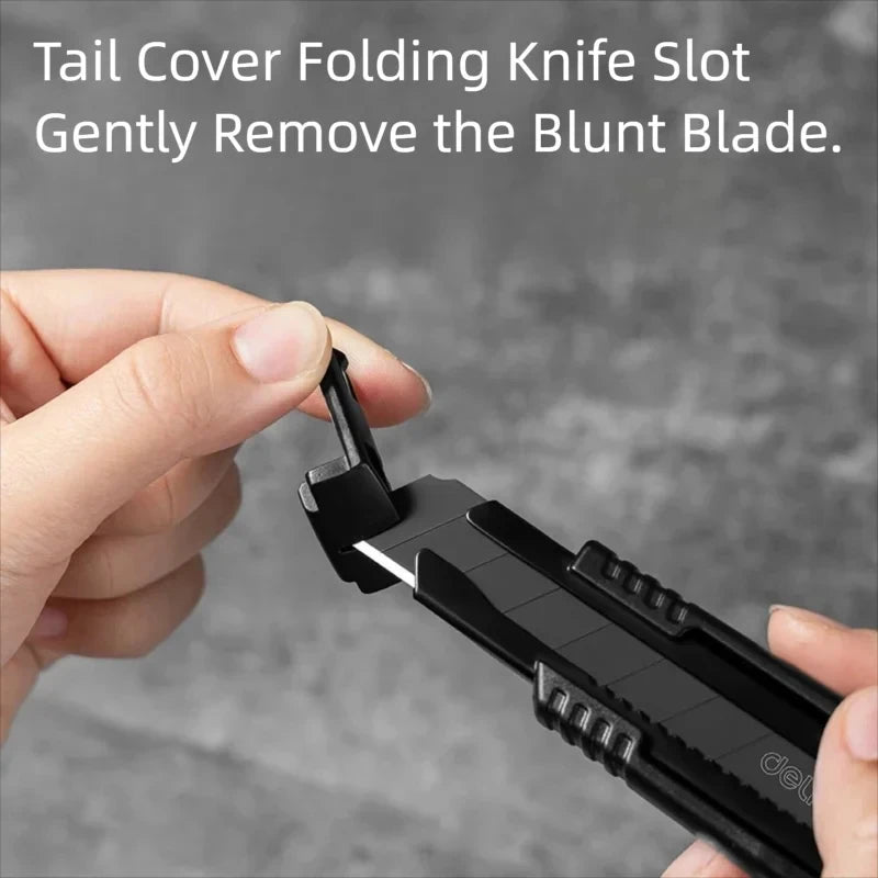 Deli Heavy Duty Utility Knife SK5 Steel 9mm/18mm Box Cutter