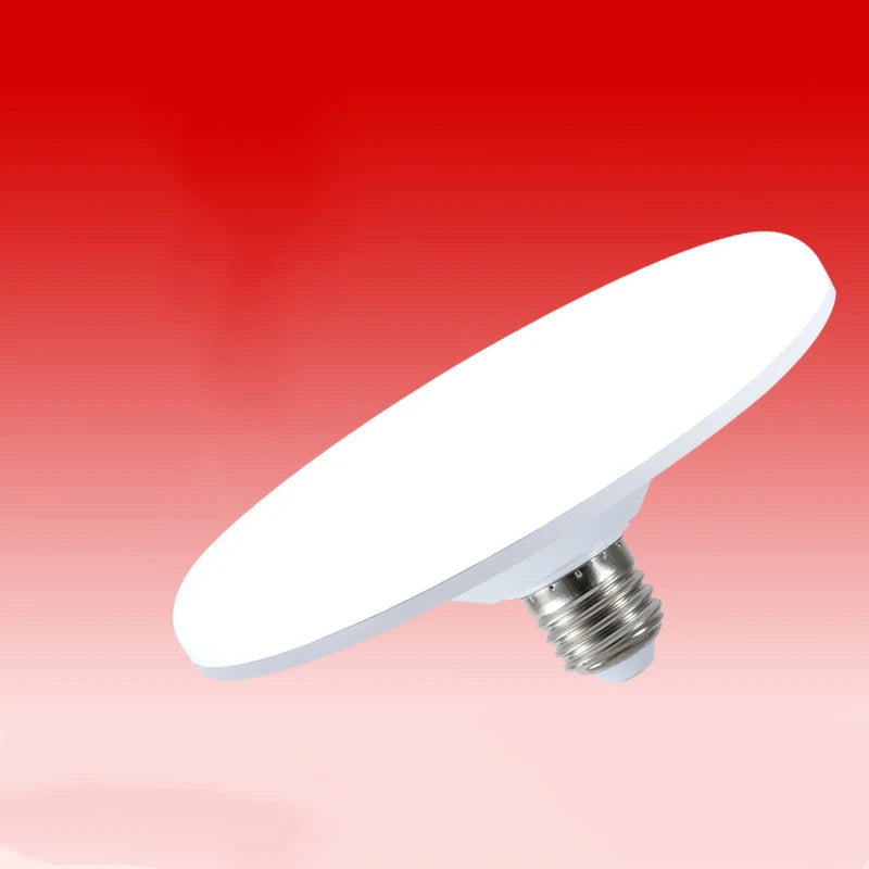 E27 LED Flying Disc Bulb – Waterproof, Eye-Care, 3W–60W