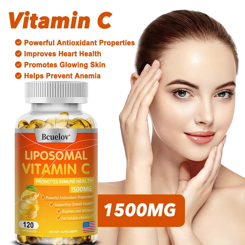Liposomal Vitamin C Capsules | Immunity, Skin & Antioxidant