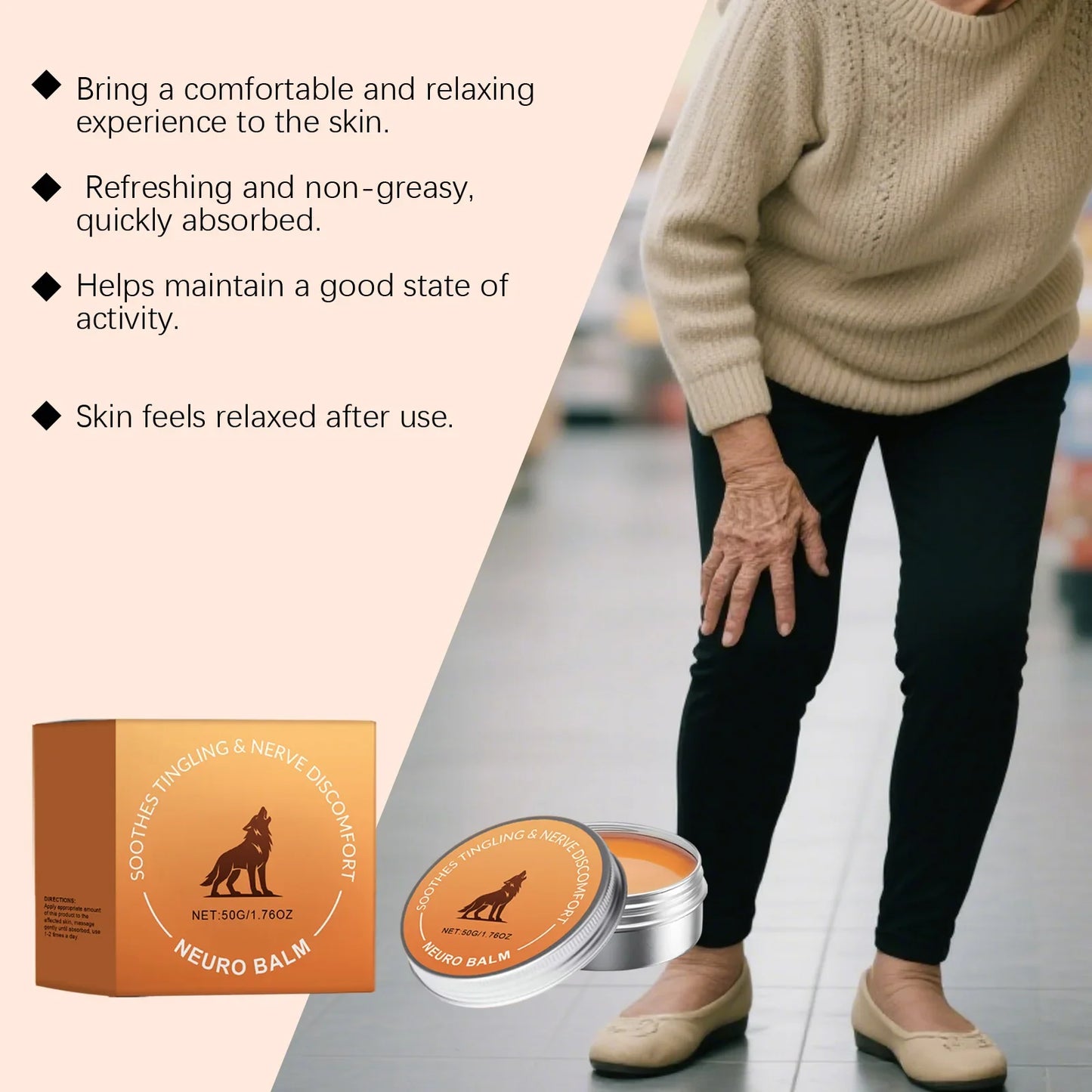 Soothing Body Cream with Glycerin & Allantoin | 50g Daily Balm