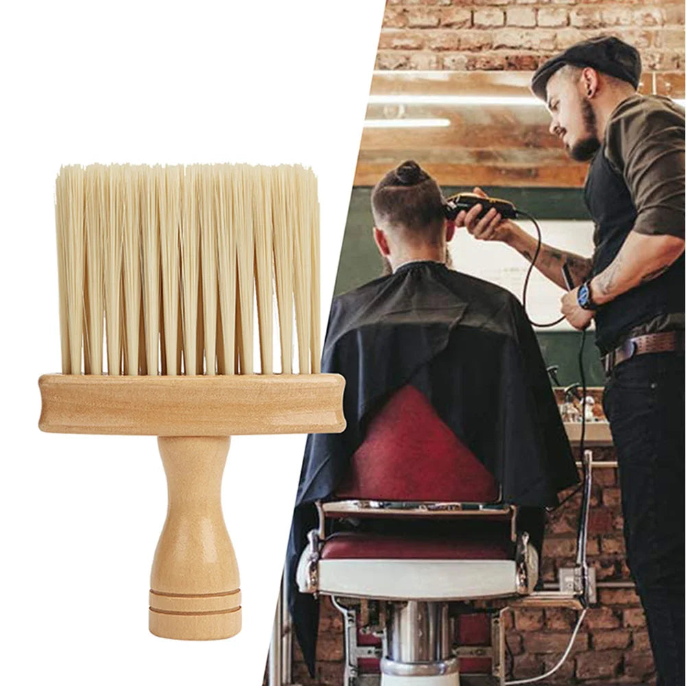 Barber Brush Neck Duster Brush Hair Cutting Brush Soft Barbershop Hair Neck Cleaning Brush Professional Salon Hair Styling Tools Peaceful Pleasures Health and Wellness