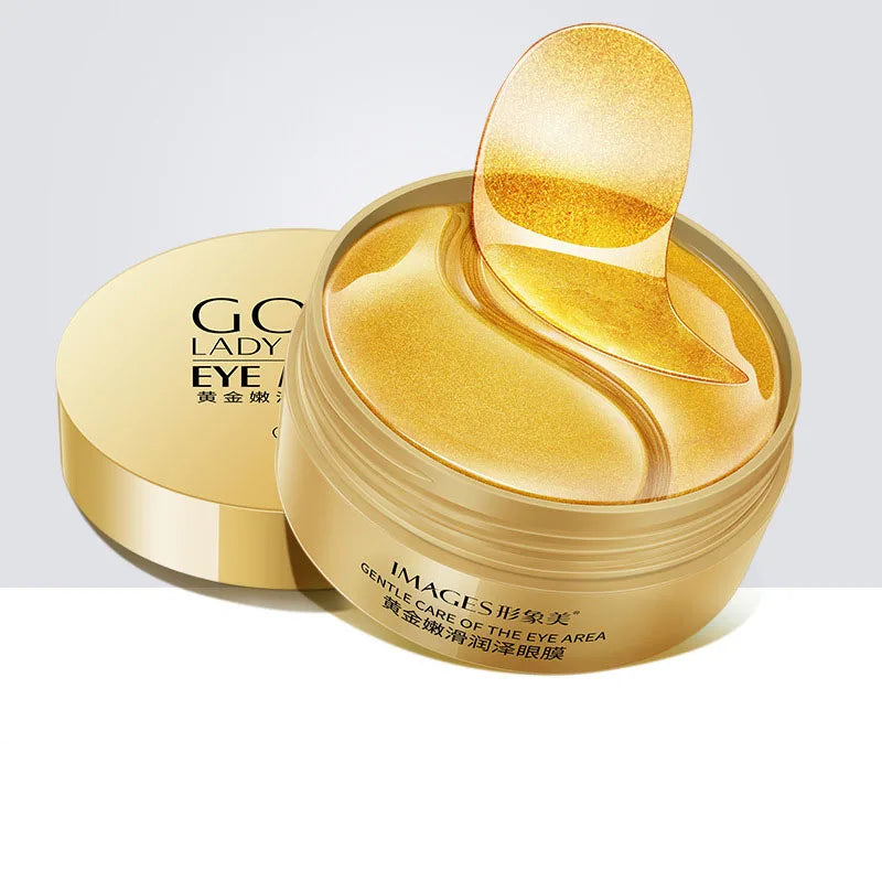 Gold Crystal Collagen Eye Masks – 60 Pairs | Dark Circles