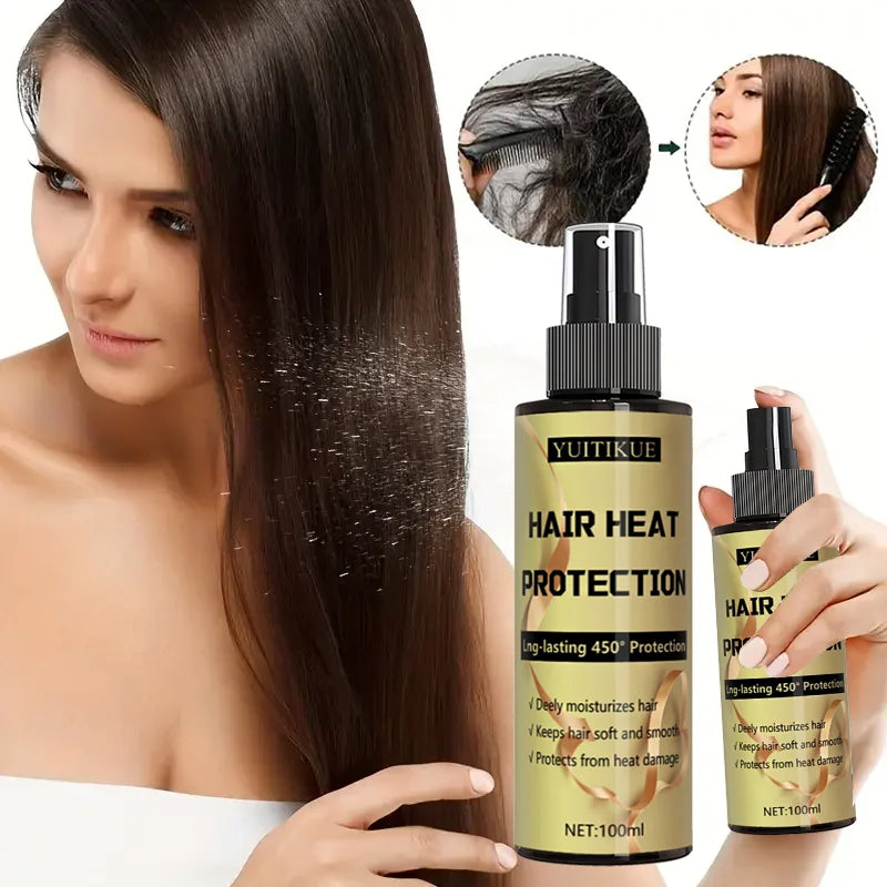YUITIKUE Hair Oil deeply moisturizes hair, making it soft and smooth, and protects it from heat damage. Peaceful Pleasures Health and Wellness
