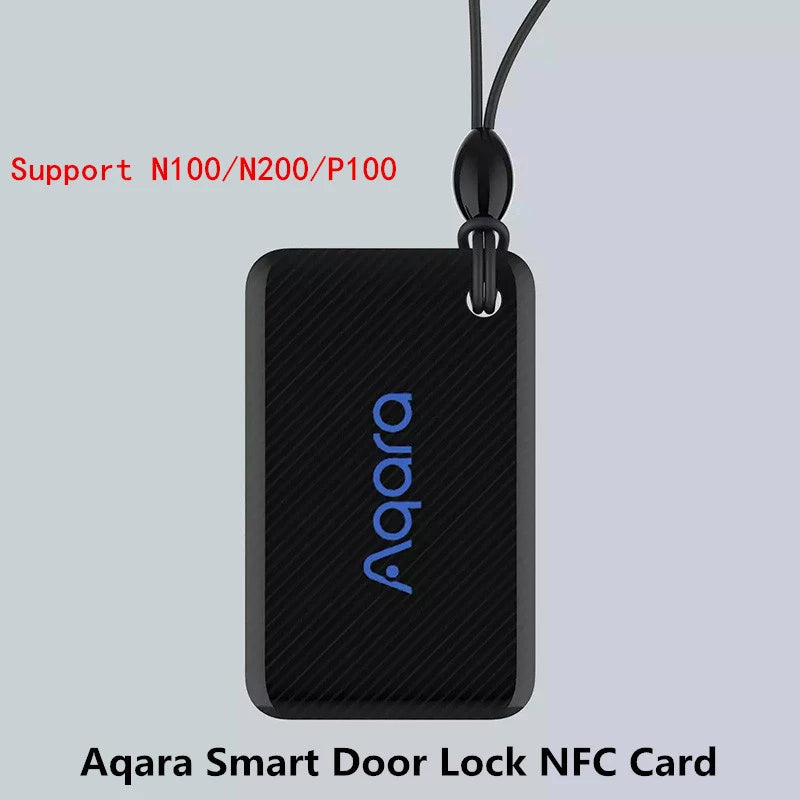 Aqara Smart Door Lock NFC Card Support Smart Door Lock N100 P100 A100 pro App Control EAL5+ Chip For Home Security NFC Card Peaceful Pleasures Health and Wellness