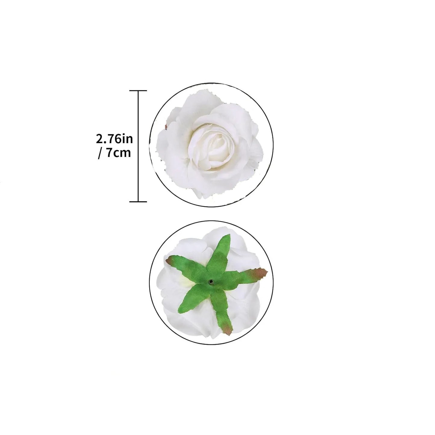 Silk Rose Artificial Flowers 5/10 Pcs – Wedding & Home Decor