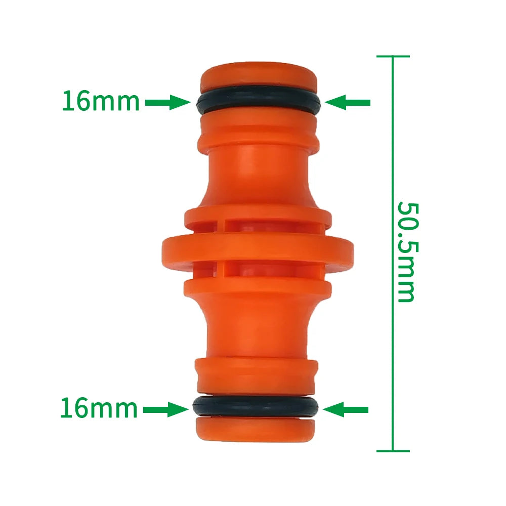 5Pcs Quick Drip Irrigation Watering System for Greenhous Joiner Repair Connector Coupling 1/2'' Garden Hose Tubing Fitting Pipe Peaceful Pleasures Health and Wellness