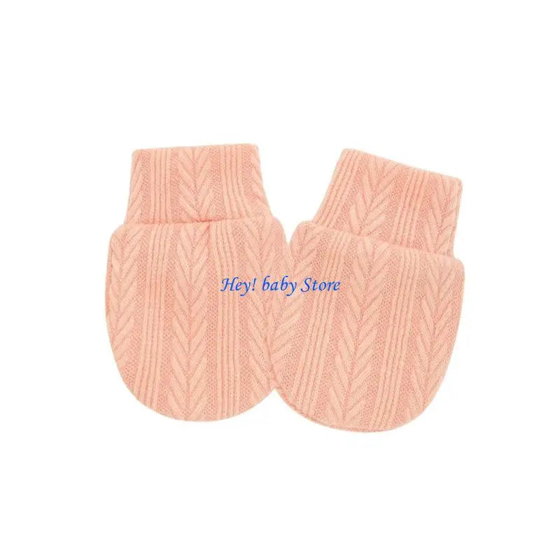 Newborn Scratch Proof Mittens | Soft Cotton Baby Hand Covers