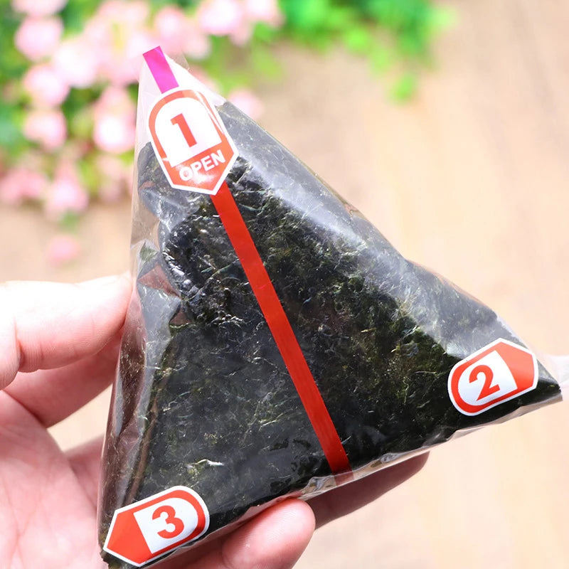 Double Layer Triangle Onigiri Rice Ball Bags – 20pcs Onigiri Packaging Bags Peaceful Pleasures Health and Wellness