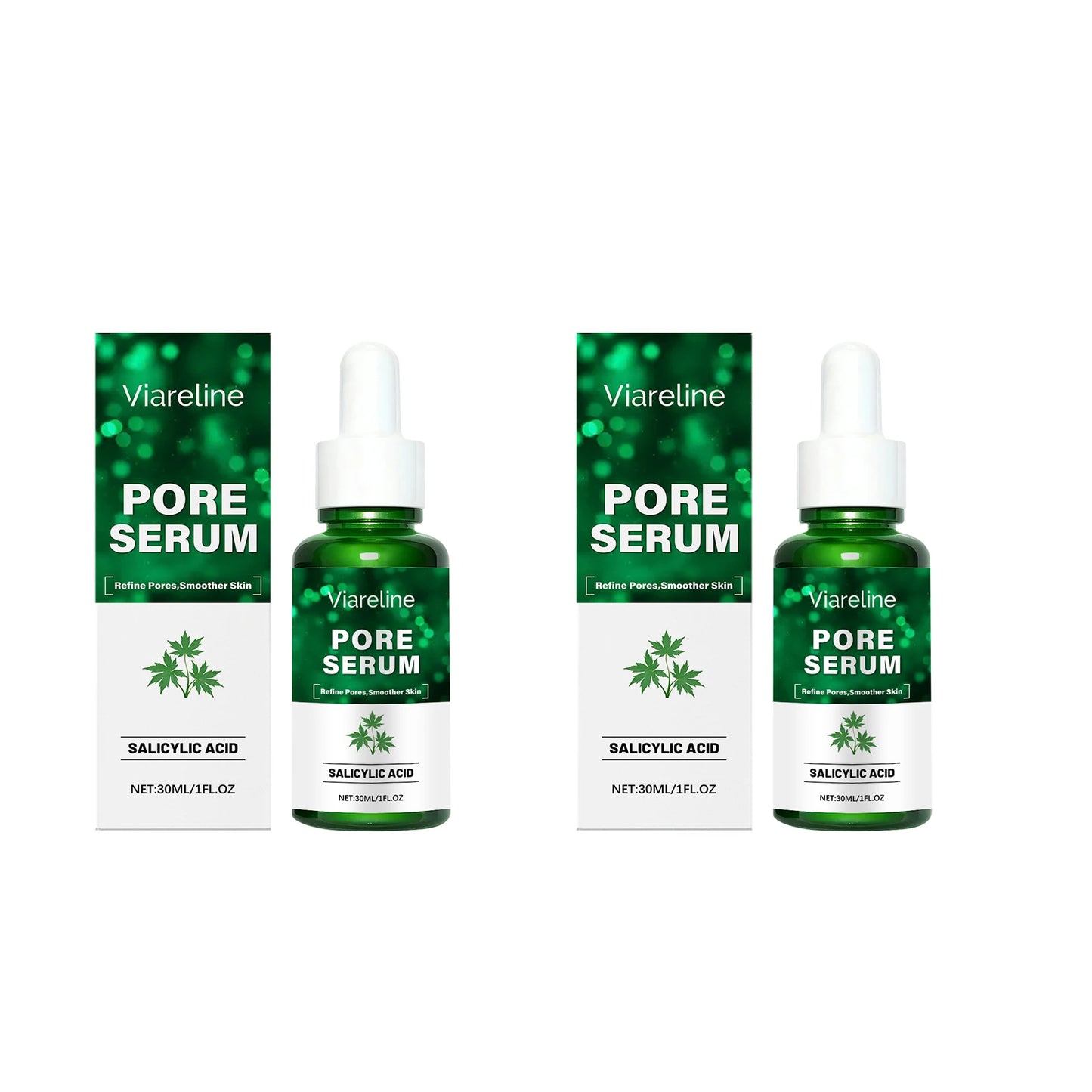 Salicylic Acid Essence Acne Treatment Shrink Pores Improve Roughness Oil Control Smoothing Brightening Rejuvenating Facial Serum Peaceful Pleasures Health and Wellness 60ml boxed