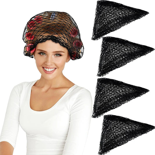 Women's Triangular Mesh Sleep Hair Net | Breathable & Elastic Sleep Hair Net Peaceful Pleasures Health and Wellness Default Title