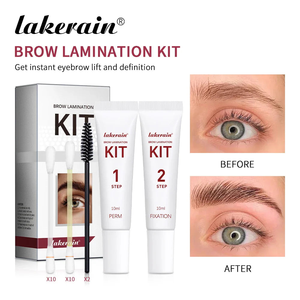 Lakerain Brow Lamination Kit – Semi-Permanent Eyebrow Lift Set