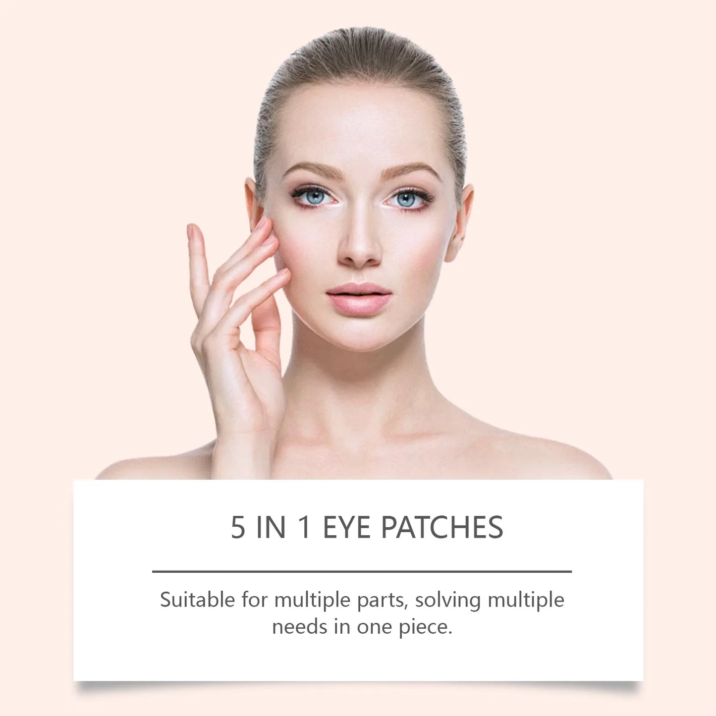 Collagen Eye Mask Deep Brighten Moisturizing Reduce Melanin Dilute Fine Lines Increase Skin Elasticity Hyaluronic Acid Eye Patch Peaceful Pleasures Health and Wellness