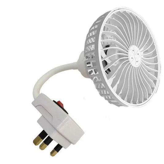 360° Rotatable Wall Socket Fan – Low Noise, Energy Saving Wall Socket Fan Peaceful Pleasures Health and Wellness
