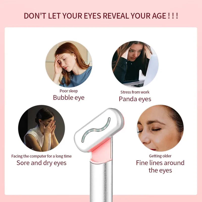 Portable Red Light Therapy Wand Facial Device 4-in-1 Microcurrent Skin Tightening Double Chin Reducer Anti Wrinkle Medical Home Peaceful Pleasures Health and Wellness