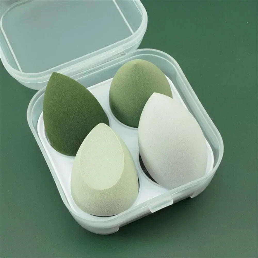 Makeup Blender Tools for Face Beauty, Foundation Cream, Concealer, 4pcs Set Peaceful Pleasures Health and Wellness