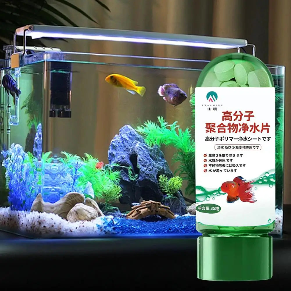 Water Purification Tablets for Aquarium Fish Cleaning Peaceful Pleasures Health and Wellness