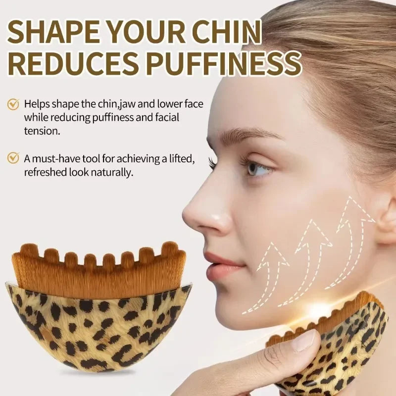 Facial Contour Sculpting Brush | Chin & Jawline Massager Facial Sculpting Brush Peaceful Pleasures Health and Wellness