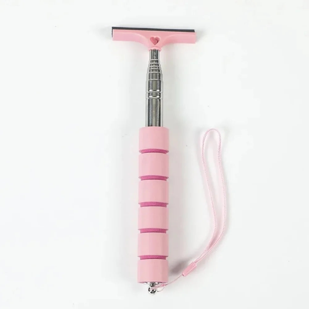 Telescopic Car Rearview Mirror Wiper & Cleaning Brush