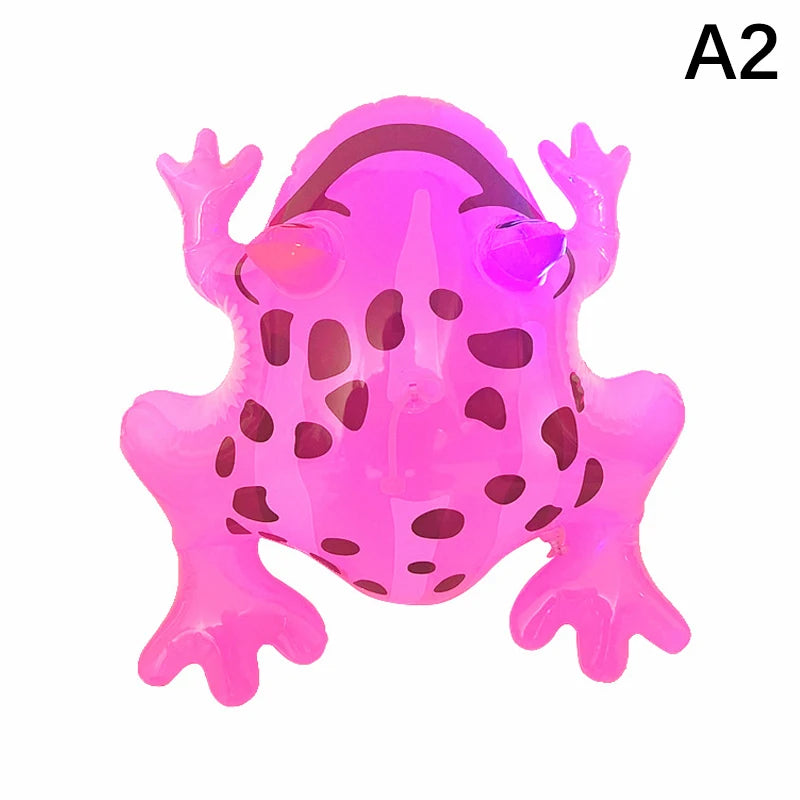 Glowing Inflatable Frog Toy – Kids Party & Birthday Decor